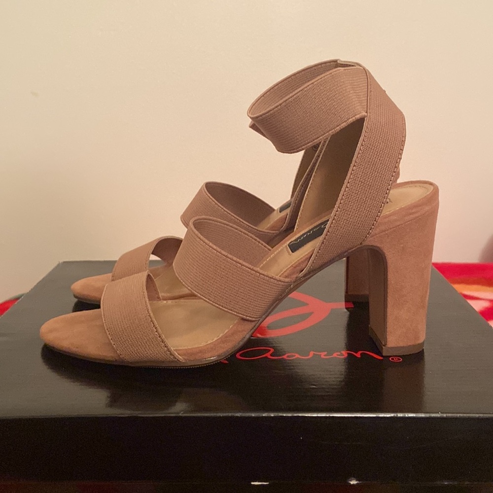 David Aaron: Taffney heel (Blush)